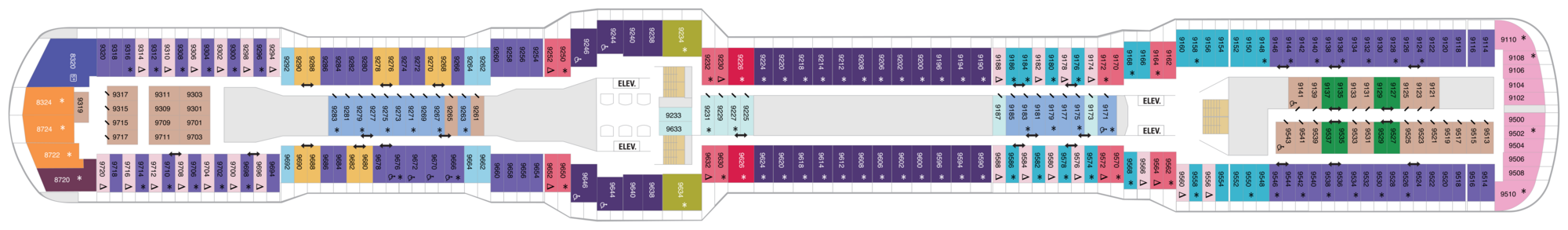 Deck 9 plan